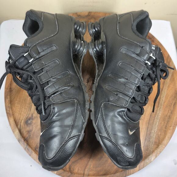 Nike Shox NZ Mens Black And White Size 10.5 Shoes Sneakers 501524-091 - Picture 6 of 10